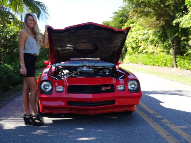 1981 Red Chevrolet Camaro Coupe