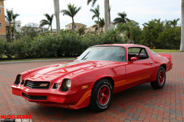 1981 Red Chevrolet Camaro Coupe