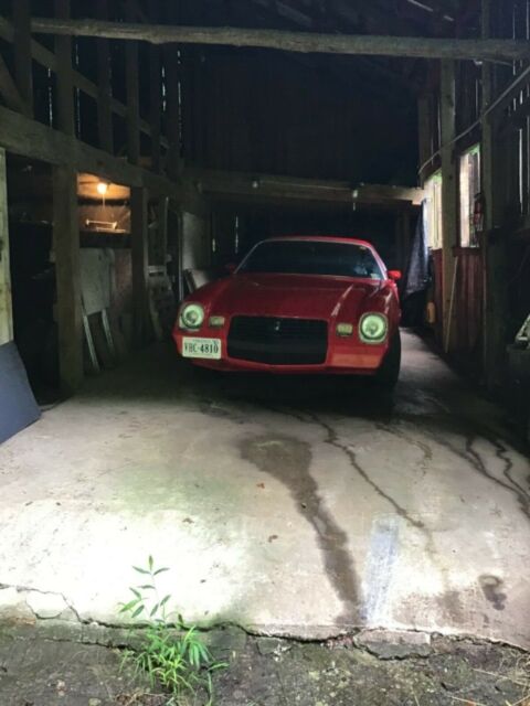 1979 Red Chevrolet Camaro Coupe