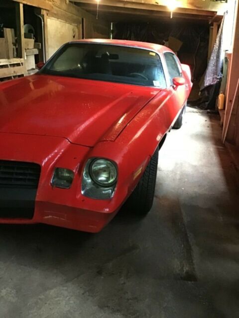 1979 Red Chevrolet Camaro Coupe