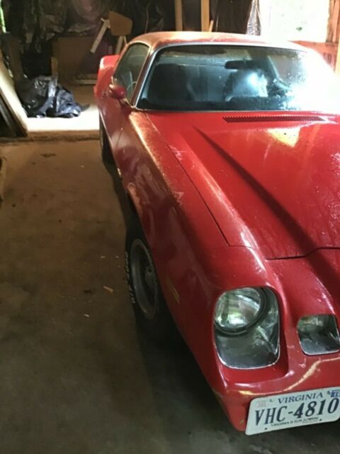 1979 Red Chevrolet Camaro Coupe