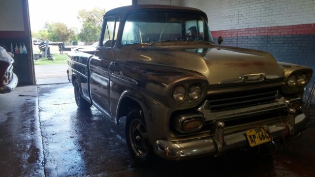 1958 Silver Chevrolet Other Pickups Standard Cab Pickup