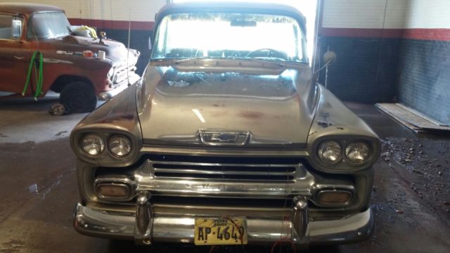 1958 Silver Chevrolet Other Pickups Standard Cab Pickup