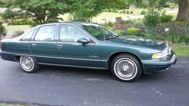 1992 Green Chevrolet Bel Air/150/210 Sedan