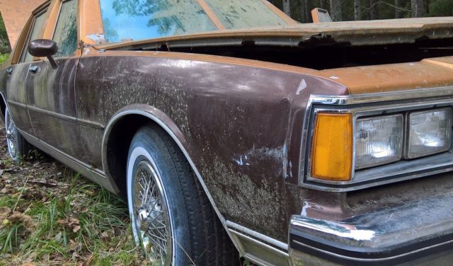 1984 Brown Chevrolet Capriceold Sedan