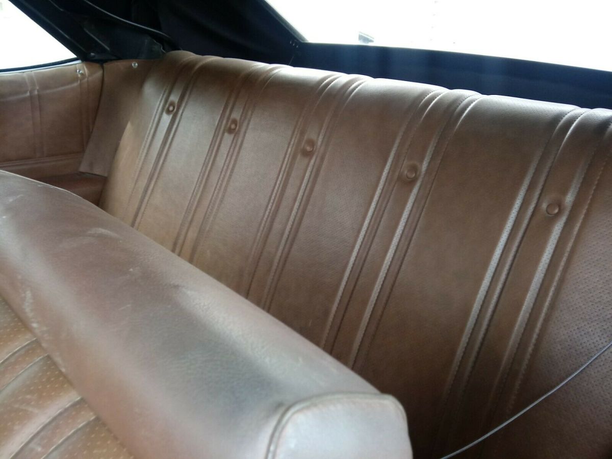 1975 Orange Chevrolet Caprice Convertible