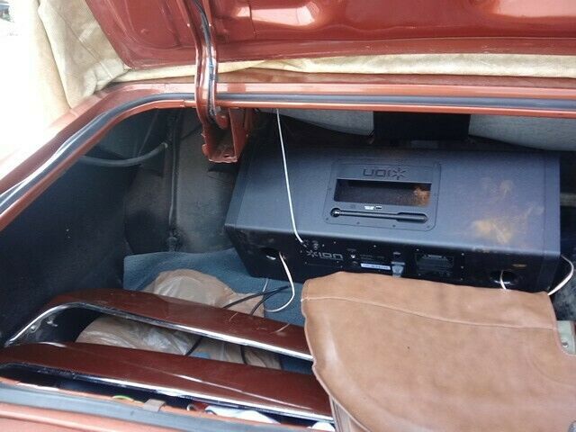 1975 Orange Chevrolet Caprice Convertible