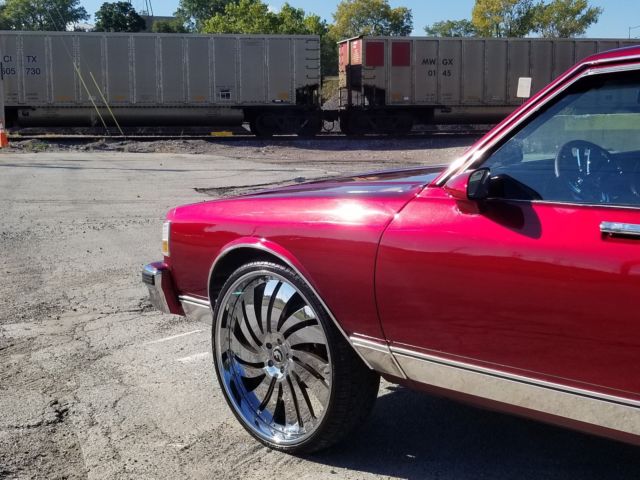 1988 Candy Red Chevrolet Capriceold Sedan