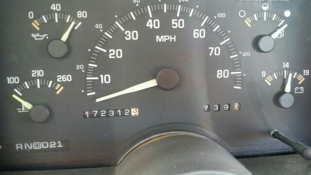 1993 White Chevrolet C/K Pickup 1500 Cab & Chassis