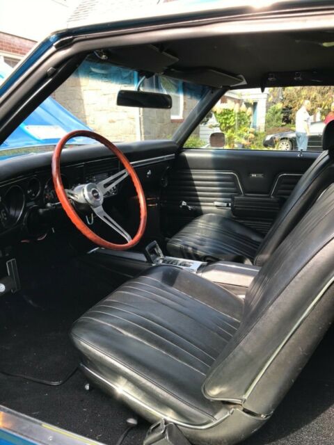 1969 Blue Chevrolet Chevelle Coupe