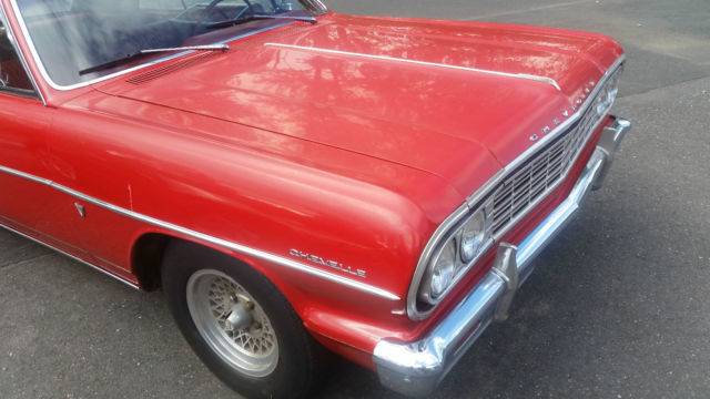 1968 White Chevrolet Chevelle Convertible