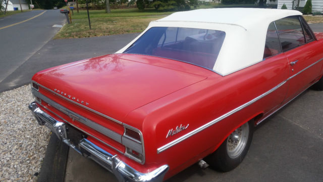 1968 White Chevrolet Chevelle Convertible