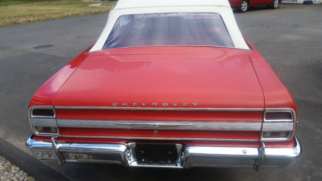 1968 White Chevrolet Chevelle Convertible
