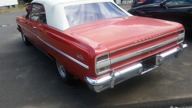 1968 White Chevrolet Chevelle Convertible