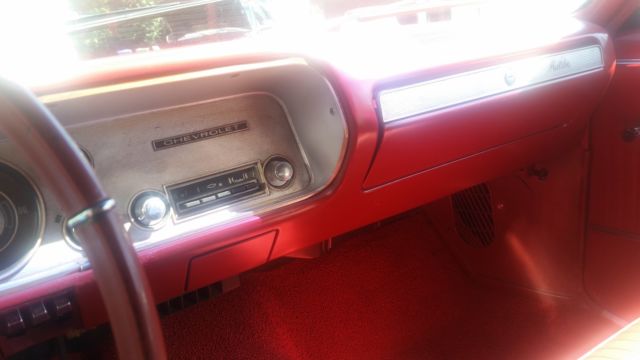 1968 White Chevrolet Chevelle Convertible