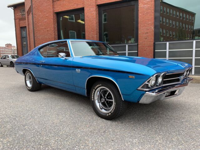1969 Blue Chevrolet Chevelle Coupe
