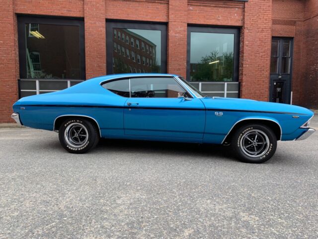 1969 Blue Chevrolet Chevelle Coupe