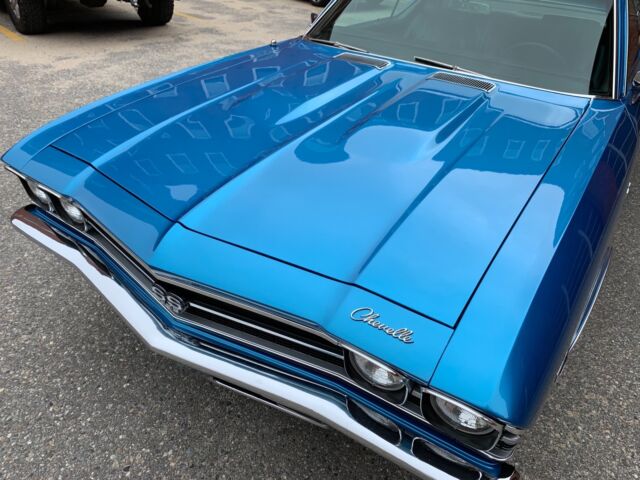 1969 Blue Chevrolet Chevelle Coupe