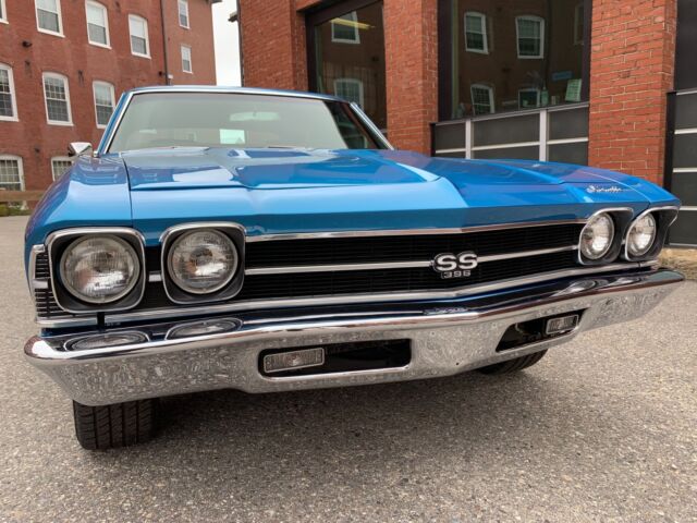 1969 Blue Chevrolet Chevelle Coupe