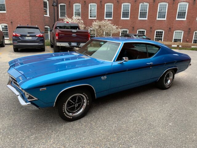 1969 Blue Chevrolet Chevelle Coupe