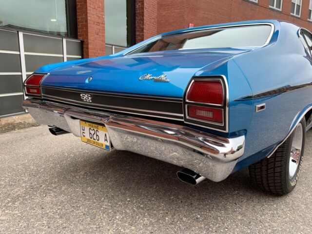 1969 Blue Chevrolet Chevelle Coupe
