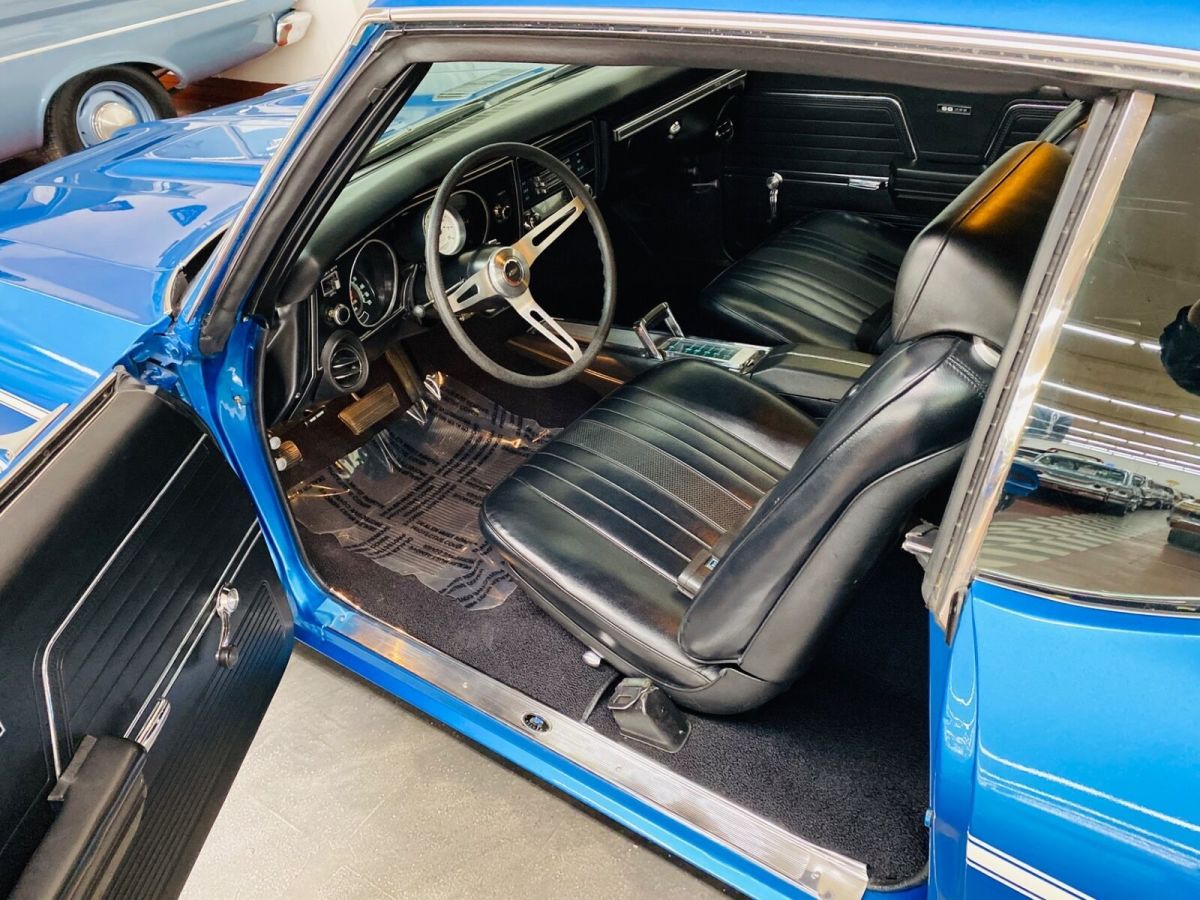 1969 Blue Chevrolet Chevelle Coupe