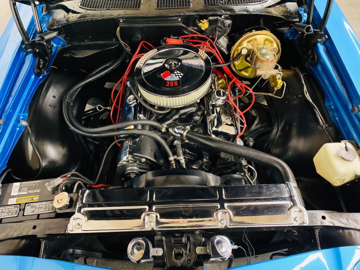 1969 Blue Chevrolet Chevelle Coupe