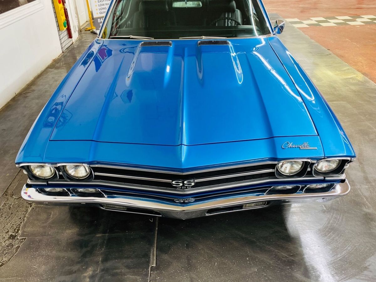 1969 Blue Chevrolet Chevelle Coupe