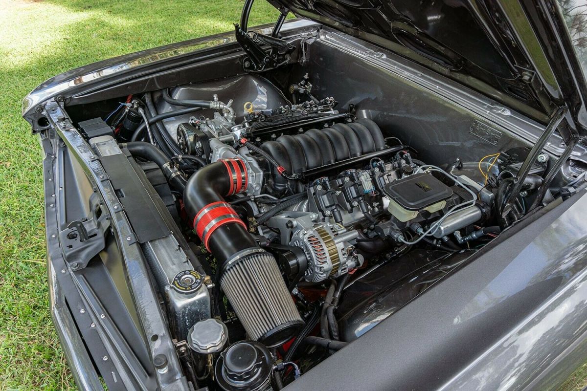 1966 Nimbus Metallic Gray Chevrolet Chevelle Coupe