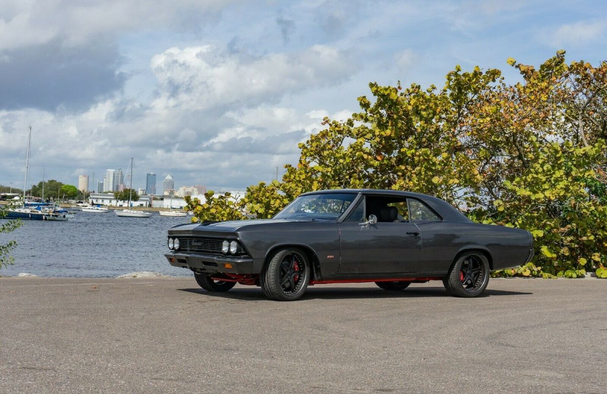 1966 Nimbus Metallic Gray Chevrolet Chevelle Coupe