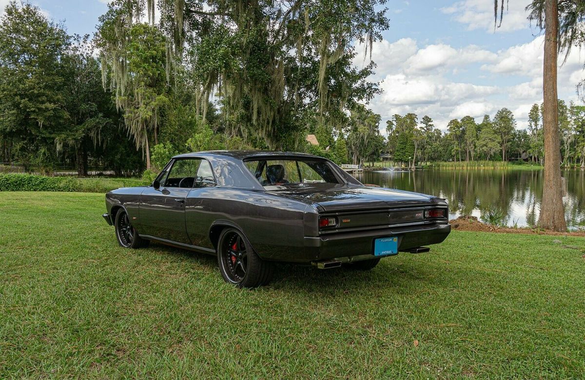 1966 Nimbus Metallic Gray Chevrolet Chevelle Coupe