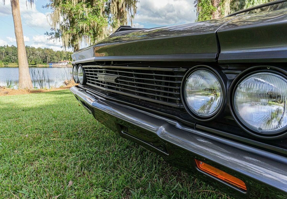 1966 Nimbus Metallic Gray Chevrolet Chevelle Coupe