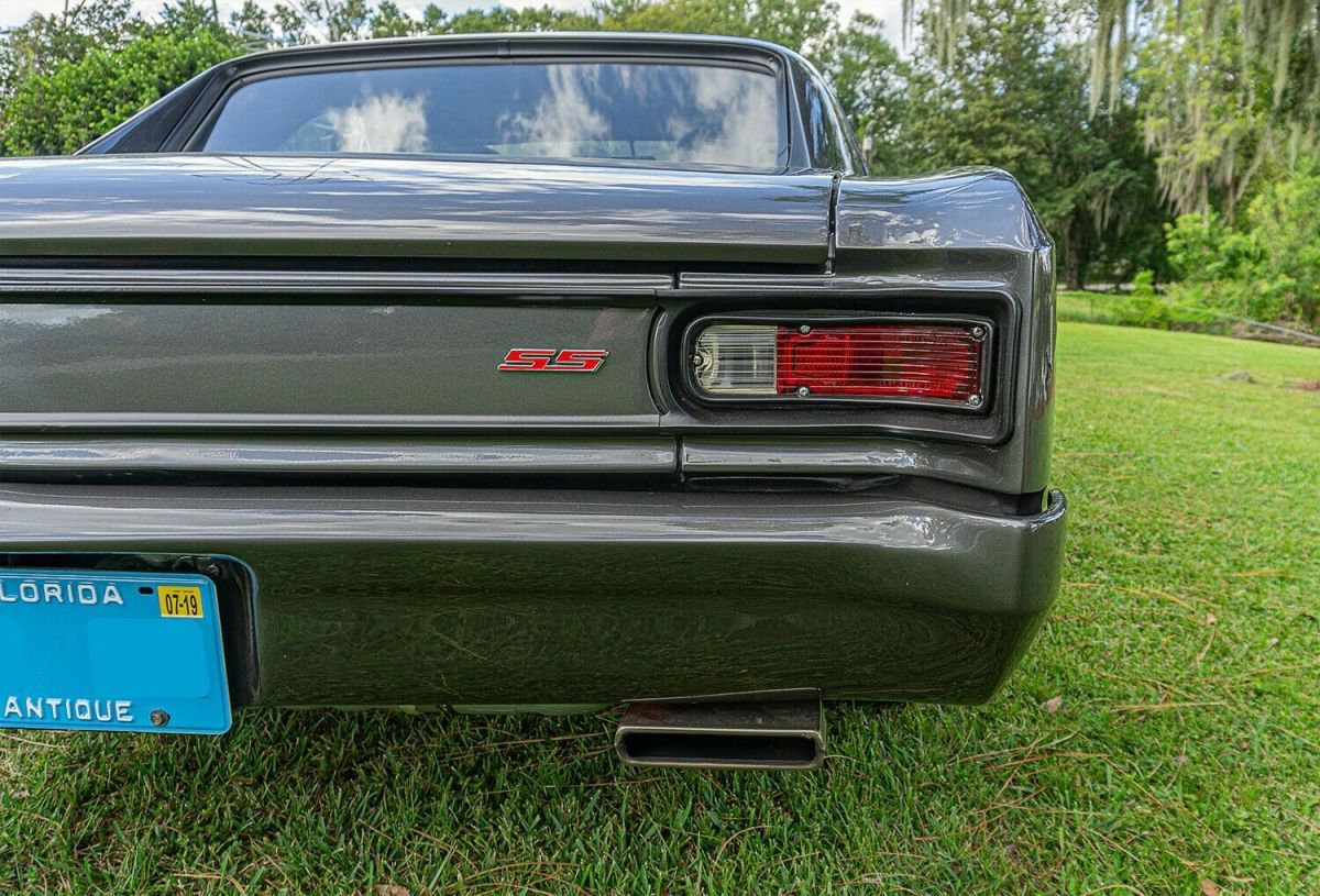 1966 Nimbus Metallic Gray Chevrolet Chevelle Coupe