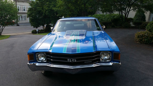 1967 Blue Chevrolet Chevelle Coupe