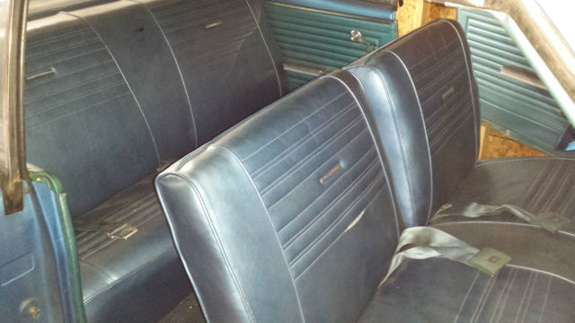 1967 Blue Chevrolet Chevelle Coupe