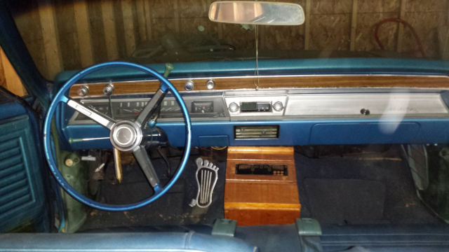 1967 Blue Chevrolet Chevelle Coupe