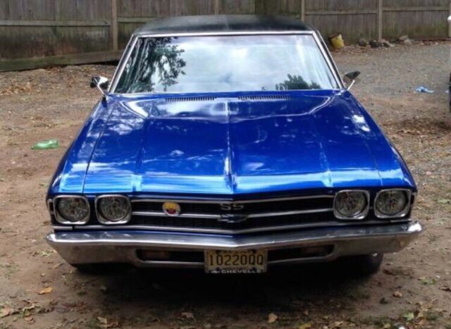 1969 Blue Chevrolet Chevelle Sedan