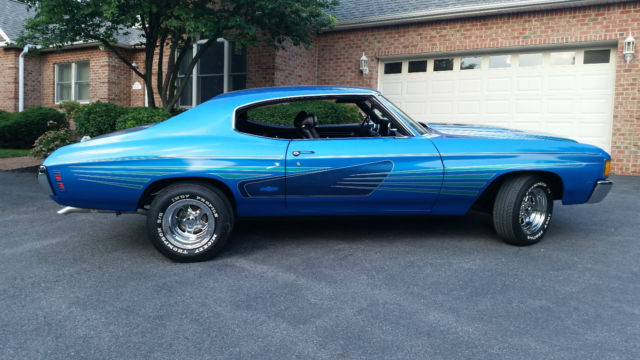 1967 Blue Chevrolet Chevelle Coupe