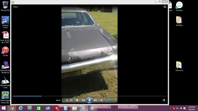 1970 Black Chevrolet Chevelle Sedan