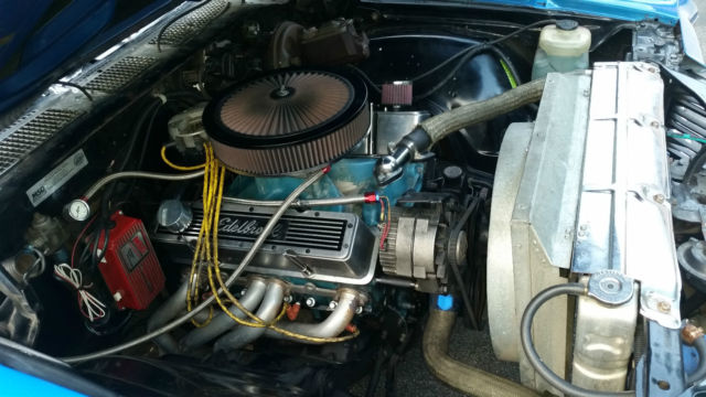 1967 Blue Chevrolet Chevelle Coupe