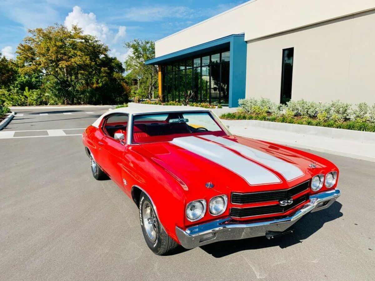 1970 Red Chevrolet Chevelle --
