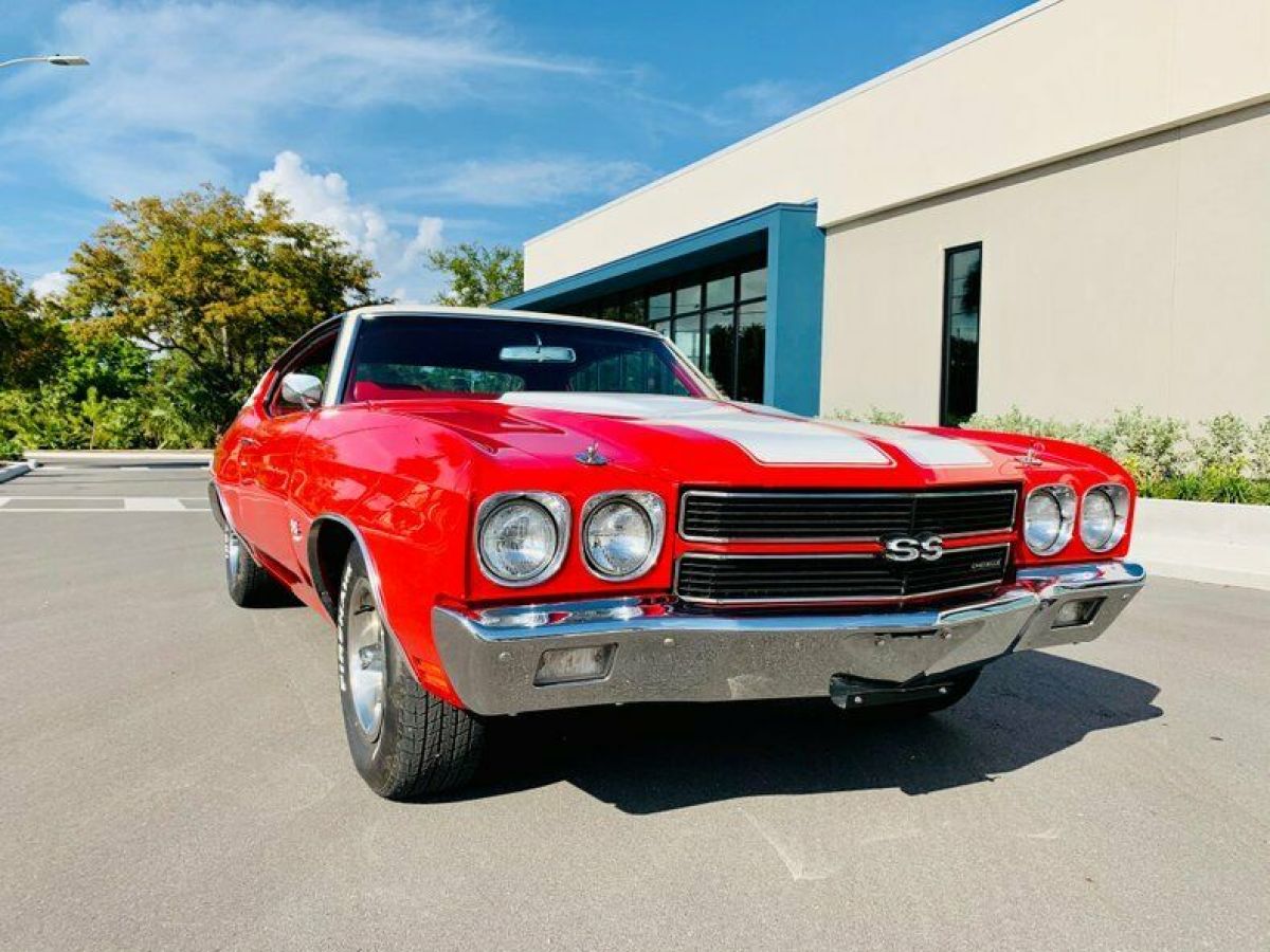 1970 Red Chevrolet Chevelle --