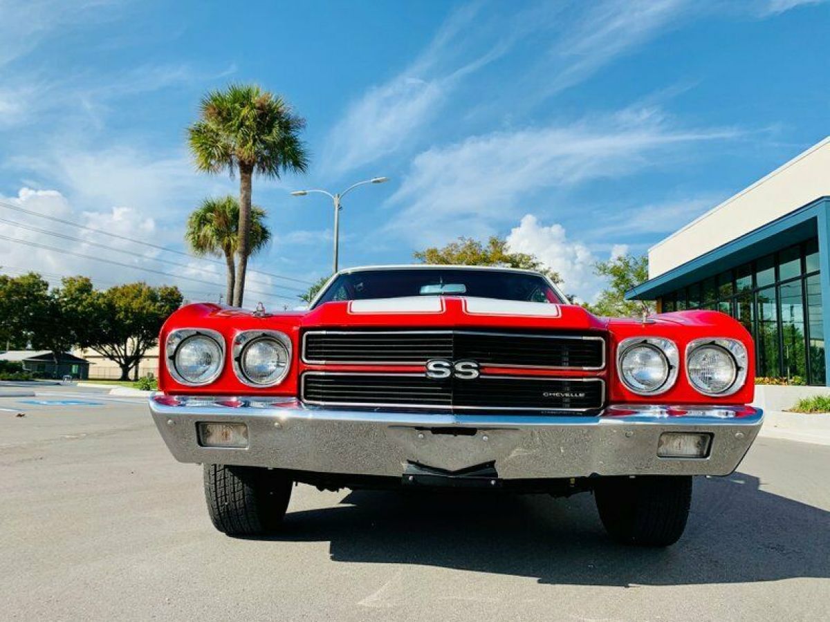 1970 Red Chevrolet Chevelle --