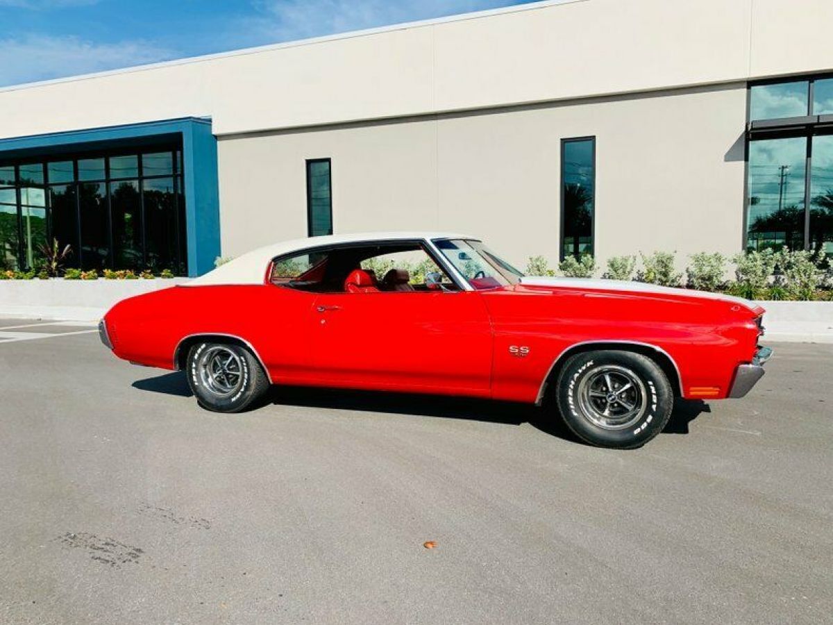 1970 Red Chevrolet Chevelle --