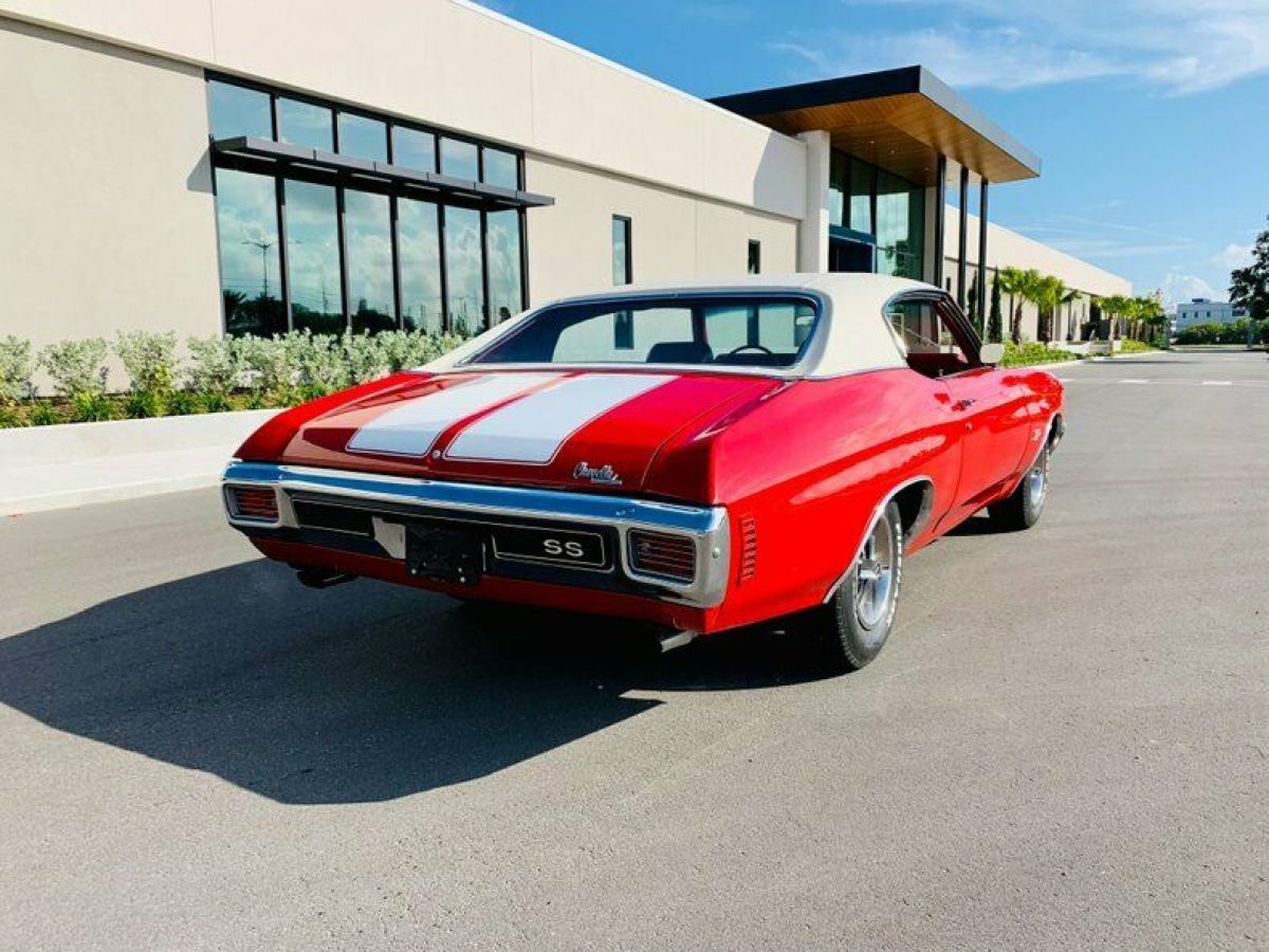 1970 Red Chevrolet Chevelle --