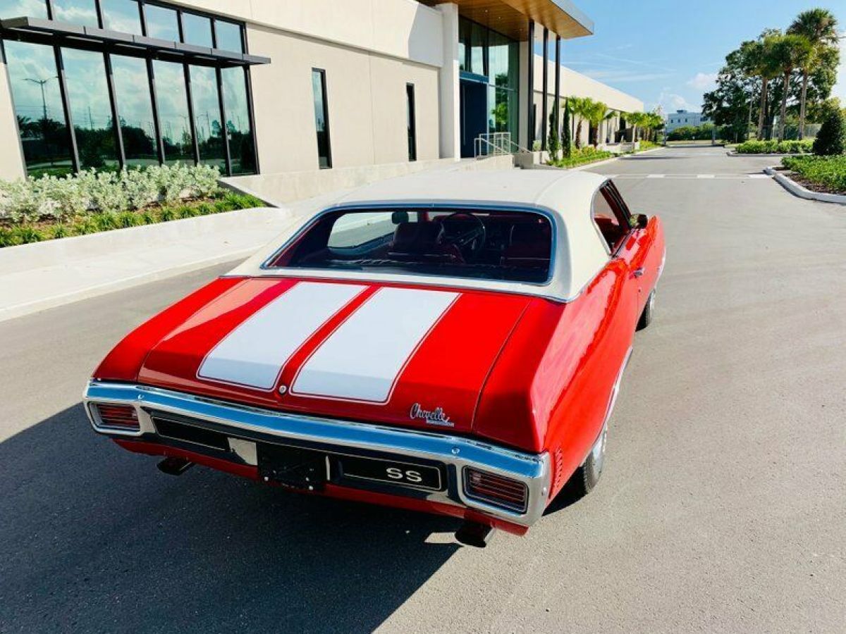 1970 Red Chevrolet Chevelle --