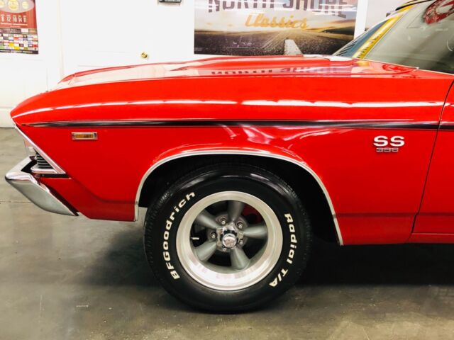 1969 Red Chevrolet Chevelle 2 Door