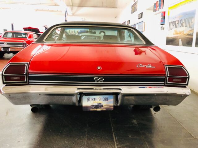 1969 Red Chevrolet Chevelle 2 Door