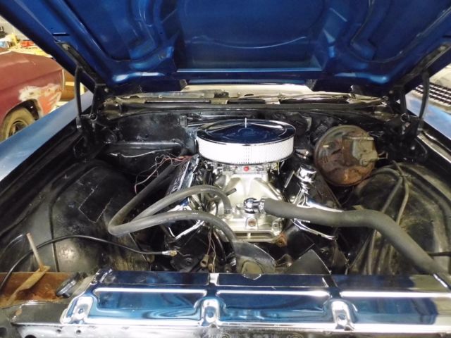 1972 Blue Chevrolet Chevelle Coupe
