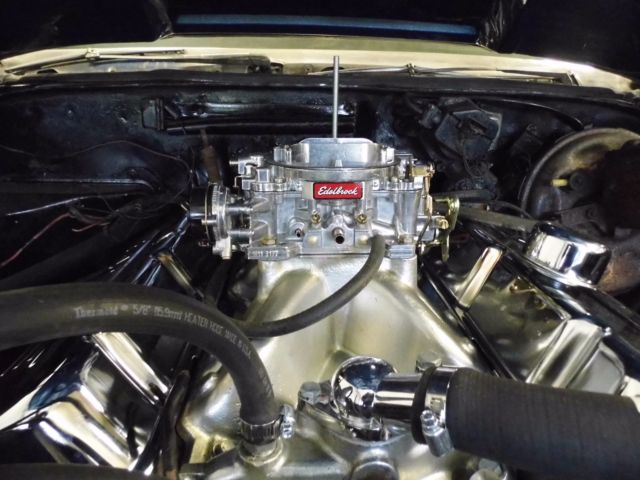 1972 Blue Chevrolet Chevelle Coupe